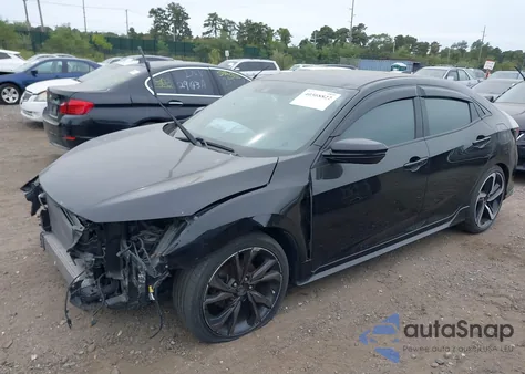 2017 Honda Civic Sport Touring z USA, uszkodzony, nr VIN SHHFK7H99HU417936